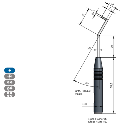 Sonde absolue KA-2 H-132.35.1