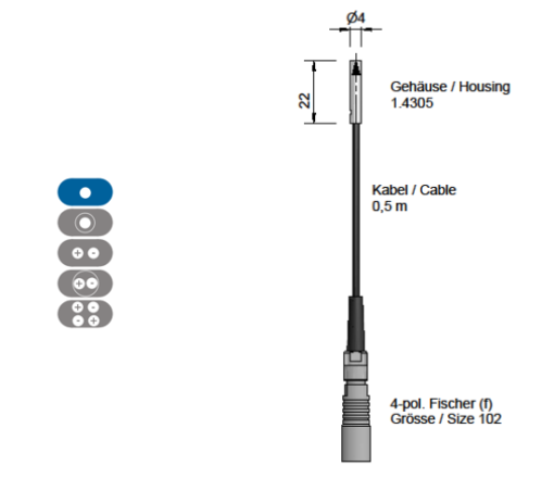 Sonde absolue KA-1 H-1380.34.1